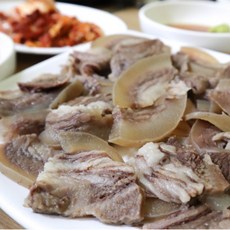 국내산 소머리 수육 400g세트(마약소스 및 육수 포함) 술안주 캠핑 영양간식 야식 식감이 살아있는 맛, 400g, 1개