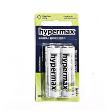 크린랲 크린랩 하이퍼맥스 건전지 벌크 AA / 국내생산 AA건전지, 2개입, 30개