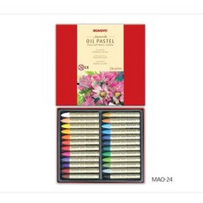 Mungyo 水彩油畫棒盒 MAO-24, 24色, 1套