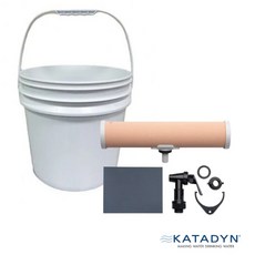 台灣黑熊 瑞士 KATADYN 緊急過濾器 Rapidyn DIY 車宿 行動攤車 偏鄉 野營 山屋 急難備用, 1個, 套裝組／含上下雙桶