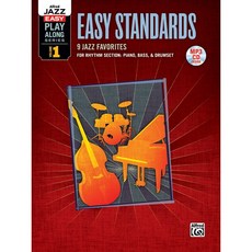 Alfred Jazz Easy Play-Along Series Vol. 1: Easy Standards 알프레드 이지 재즈 스탠다드 악보집 1권 (반주 음원 포함)