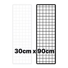 인테리어 휀스망 메쉬 철망 30cm x 90cm, 블랙