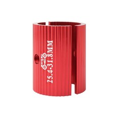 MUQZI 자전거 핸들 25 4MM 어댑터 조정 도로 조리개 31 8MM 35MM MTB DS-42, 25.4To31.8mm Red