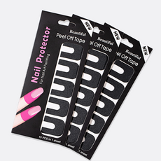 유출방지 가이드 테이프 완벽발림필수품, 1개, 블랙