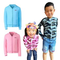 【海夫健康生活館】MEGA COOUV 冰感 防曬 速乾 兒童防曬連帽外套(UV-M411)