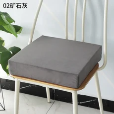 두꺼운 벤치 쿠션 긴 매트리스 소파 의자 시트 패드 장식 정원 신발 상자 베이 창 스윙 40 cm 45 50cm, 노란색, 45x45x8cm