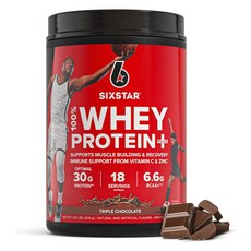 SIXSTAR 六星 乳清蛋白Plus 三重巧克力, 1個