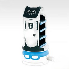 ULCAP Bellabot 發條送餐機器人 扭蛋 玩具 迷你送餐機器人, 1個, 女服務生（ウェイトレスさん）, 女服務生