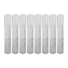 8pcs 웨이트 스틸 플레이트로드 베어링 훈련 가중 조끼 발목 다리 스포츠 강도 피트니스 장비를위한 액세서리, 은