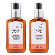 라입 R3 아르간오일 헤어에센스 자몽, 100ml, 2개