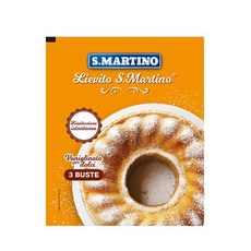 S. 마르티노 바닐라향 프리 베이킹파우더 3x16g 2개 S.Martino Baking Powder with Vanillina Gluten Free 3x16g Pack of, 1개, 16g