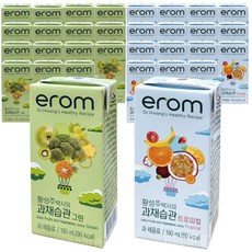이롬 황성주박사의 과채습관 트로피컬 + 그린, 32개, 190ml