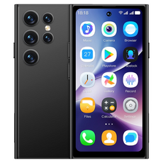 SOYES 원마이스 S25 프로 미니 스마트폰 3G 2GB 4인치, 16GB, 블랙