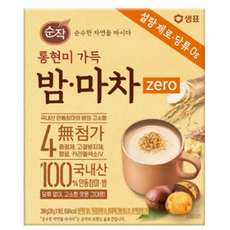 순작 통현미 가득 제로 밤 마차, 2개, 10개입, 20g