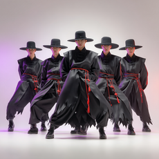 할로윈데이 저승사자 코스튬 의상 코스프레