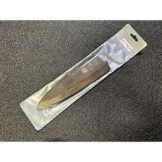 工具家達人 磁鐵木刀鞘 高品質原木刀套 牛刀/三德刀適用 磁吸刀架 安全收納, 1個, 德川 210mm牛刀磁鐵木刀鞘, Brown