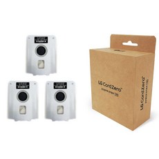 LG정품 MEZ66607384 사용 코드제로 올인원타워 먼지봉투 (3개입) [케이스포함/ 대용량] (HJ솔B 증정)