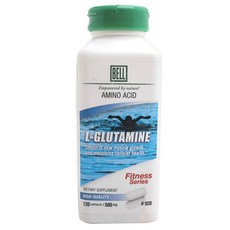 L-谷氨酰胺 500 毫克膠囊, 120顆, 1罐