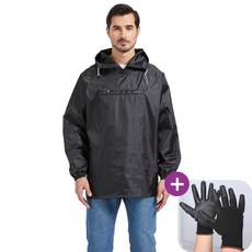 이유엠 다용도 작업복상의+다목적장갑, B타입-블랙, 1개