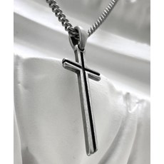 BLESSED BULLET 클레식 체인 크로스 목걸이