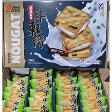 대만과자 누가크래커 비스킷 30개입, 448g, 1개