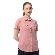女士短袖襯衫 (UV CUT UPF30+ 3M Scotchgard)
