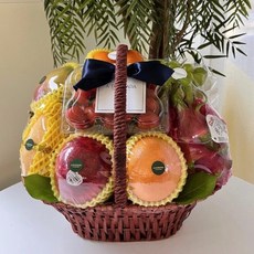 인천 과일바구니3호 상견례 이바지 답바지 병문안 백화점 선물세트, 1개