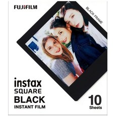 FUJIFILM 富士 Instax Square 拍立得底片 黑框版