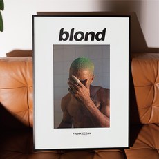 포스터월드 인테리어 포스터 빈티지 액자 감성 거실 현관 그림 프랭크오션 FR 02, A4 사이즈(210x297mm), A4포스터만 구매