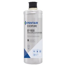 PENTAIR EVERPURE 愛惠浦 EF-1500 濕式碳纖活性碳濾芯 （原廠公司貨）, 1個