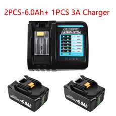 마끼다호환 18V 배터리 용 BL1850 충전기 리튬 이온 LXT400, 01 China Mainland, 23 2 6Ah 3A Charger