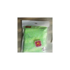 [퓨어스타] 크리미 워시 패드(네온 그린) 세차 미트 스펀지, 플라워 캡슐 카샴푸 1P + 케이스