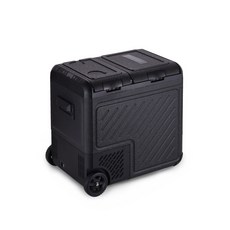 DUOCOOL 雙門便攜冰箱 55L 帶輪設計, 黑色35L, K25T3G03
