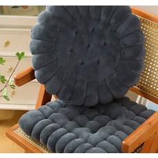 해피유통 홈 인테리어 편안한 두툼한 원형 사각형 방석 다용도 푹신한 쿠션 포근한 쇼파 방석, 40*40센티미터., 17