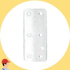 평철 보강 철물 일자 평철 판재 연결 쇠 가구 보강 브라켓 커머스픽201