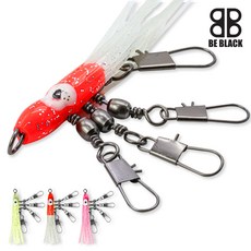 문어도래 꼴뚜기문어직결채비 웜과 야광도래채용 조과상승효과, 1개, 5개입