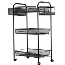 유화 트롤리 팔레트 수납대 스케치 철제 페인팅 3단, 1개