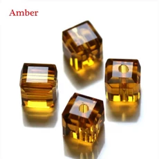 100PCS 2mm 큐브 크리스탈 유리 느슨한 구슬 보석에 대 한 DIY 만들기 스페이서 비즈 팔찌 목걸이 쥬얼리에, 01 2MM