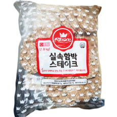식자대감 햄벅 스테이크 실속 1.8K 육류 냉동 햄, 1개, 1.8kg