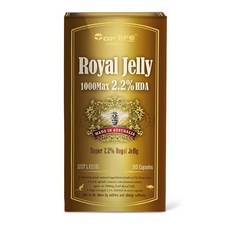 탑 라이프 프리미엄 로얄 젤리 2.2% 365정 4팩 TOP LIFE PREMIUM ROYAL JELLY 365C 2.2% (10HDA 22MG) (박, 4개