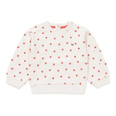 [AK플라자] [블루독베이비] 6-114-334-03 RD) 하트 이지핏 스웻셔츠