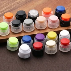 10pcs 플라스틱 스프링 코드 로프 클램프 토글 클립 끈 버클 배낭 스포츠웨어 신발 Paracord 매는 밧줄, 1세트, 앤틱 실버
