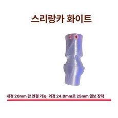 눈세척 긴급 안구세정기 작업장 스프레이 노즐 샤워헤드, 스리랑카화이트 (20mm), 기본 모델명/품번