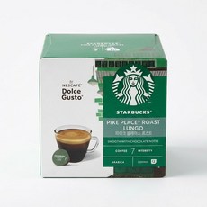 스타벅스 파이크 플레이스 로스트 by 네스카페 돌체구스토 캡슐커피, 6.5g, 12개입, 1개