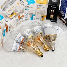 포커스 LED 미니크립톤 3.5W 2W 에디슨크립톤 미니전구 LED전구, 1개, E17, 투명 3.5W (하얀빛), 주광색