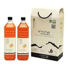 하동감사농원 감식초 - /마시는과일식초원액, 2개, 1.5L