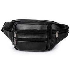 SMN 고급 소가죽 여행 보조가방 힙색 배낭 허리쌕 스포츠 허리 색