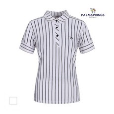 팜스프링스 여성 심플스트라이프 반팔 티셔츠_STSL232260 699700