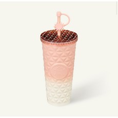 스타벅스 SS 선셋 서머 다이온 콜드컵 591ml, 1개, 핑크 화이트
