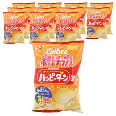 Calbee 卡樂比 洋芋片 快樂烤地瓜口味, 12個, 65g